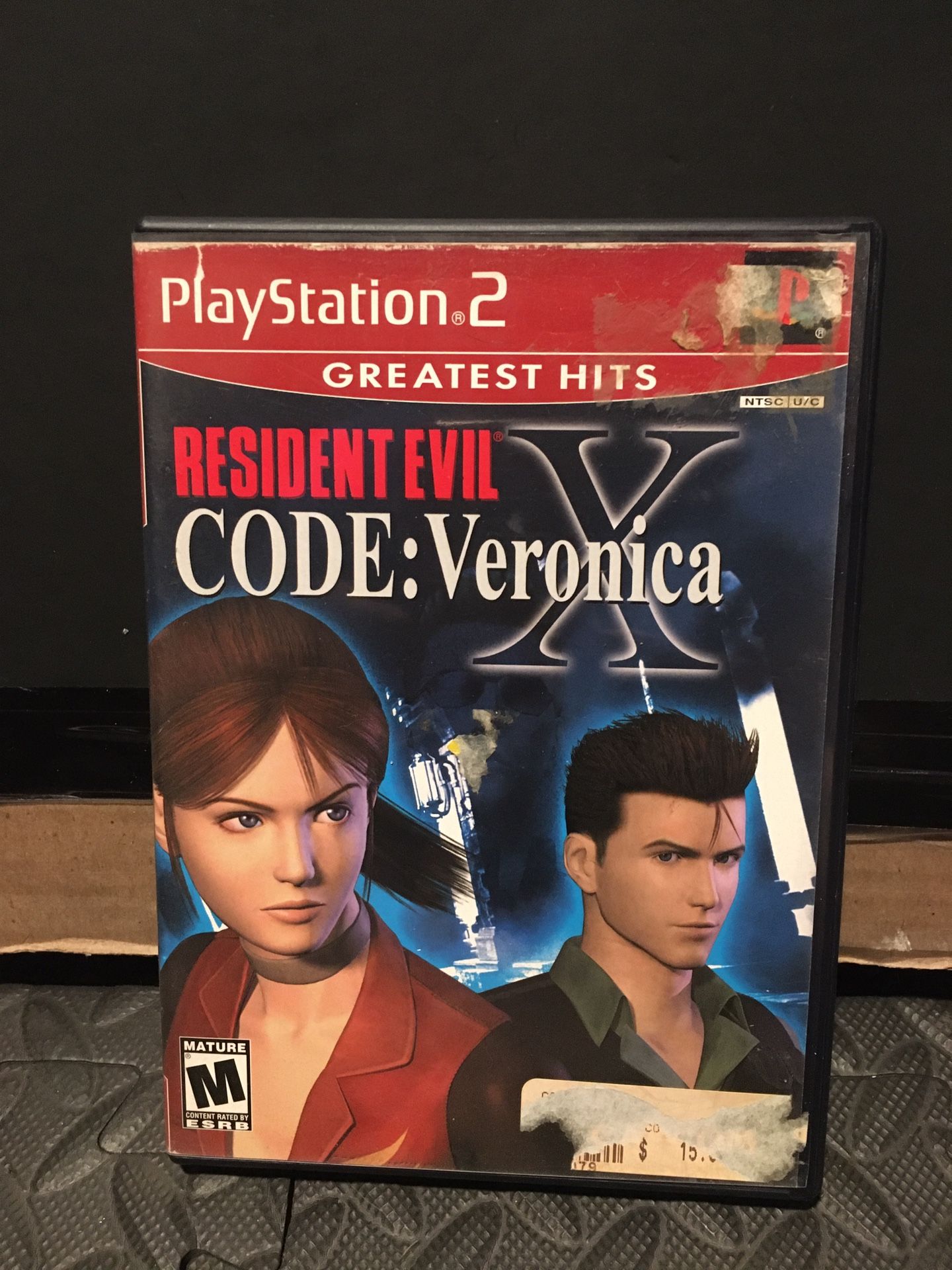 Resident Evil Code Veronica Ps2