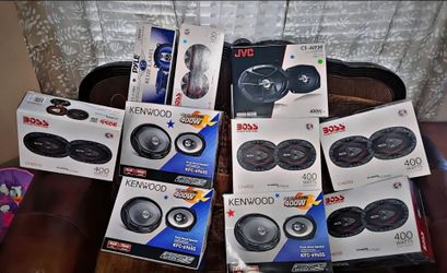 10 sets of high grade door speakers all new bocinas nuevas