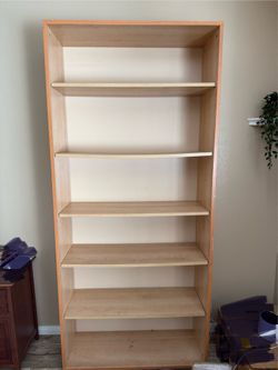 Tan Bookshelf