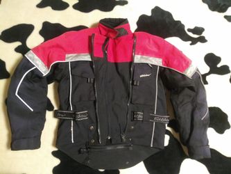 Fieldsheer motorcycle jacket w/pads.