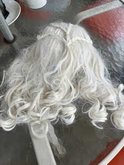 White Braided Hair Wig
