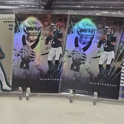 4 rookie cards jalen hurts eagles