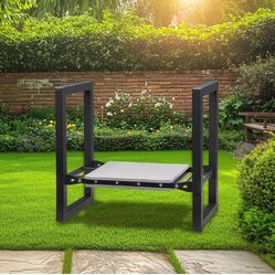Garden Stool and Kneeler,Heavy Duty 19 inch Foldable Upgraded Wider Gardening Seat Portable Garden Chair Gardening Gifts for Wonman Grandma Parents Pl