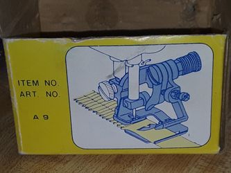 A-9 industrial ruffler.