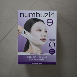 Numbuzin No. 9 Sheet Mask NAD+ Bio Lifting 16-count
