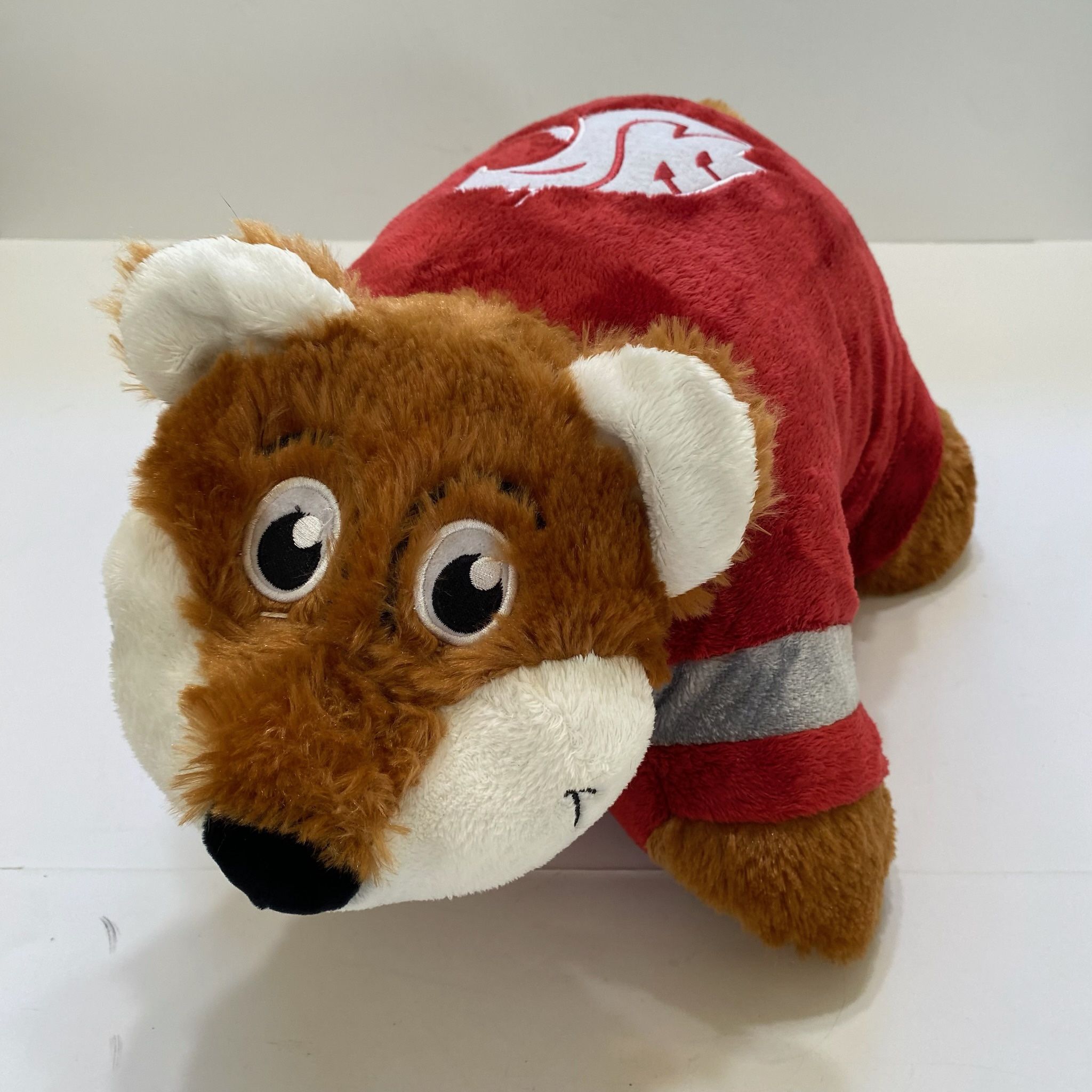 NCAA WASHINGTON STATE COUGARS MASCOT PILLOW PET 18"