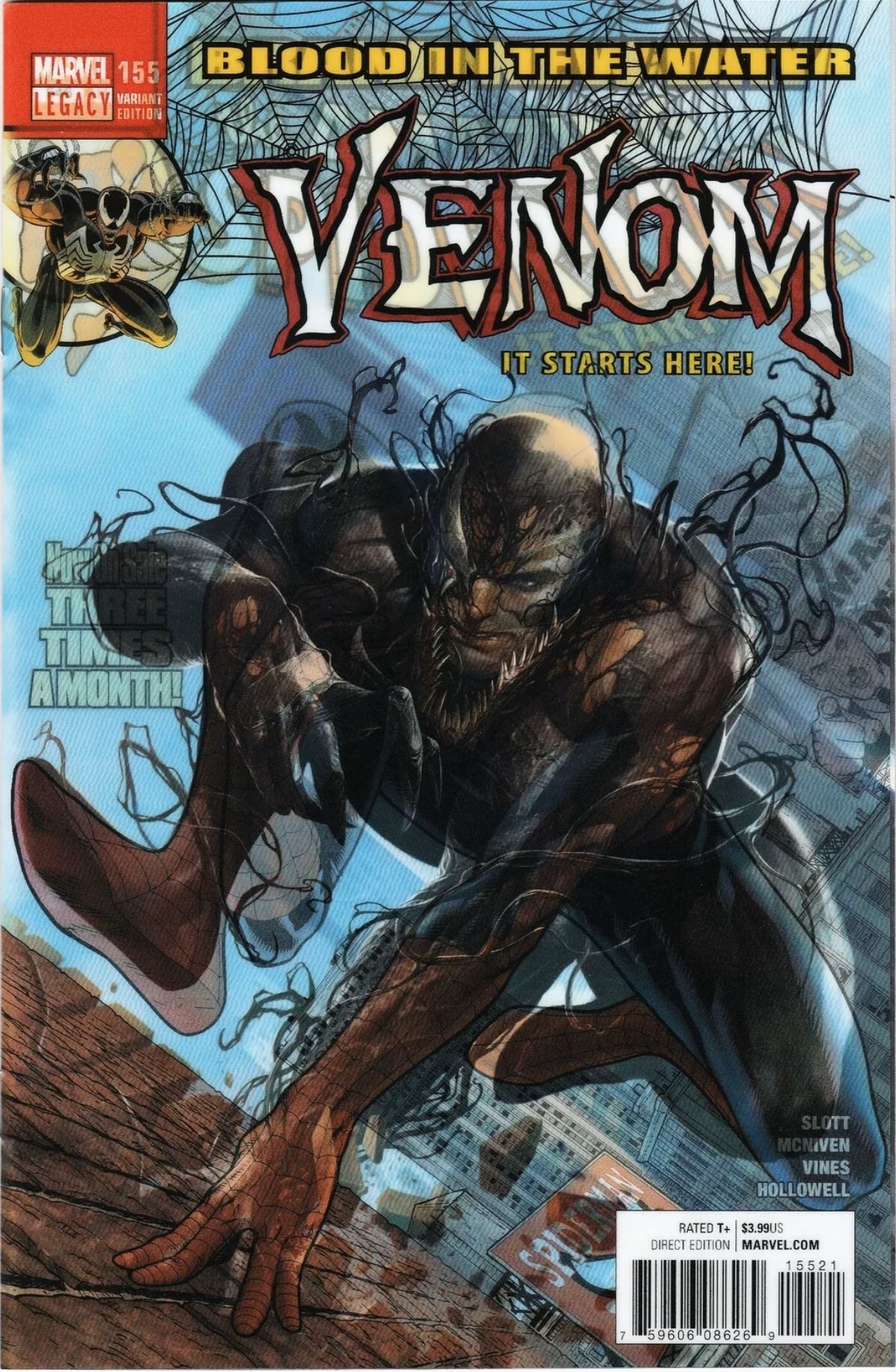 Venom, spider man, spider Gwen double 3D holograms covers