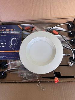 Recessed Lighting 5/6 Inch, 10 Pack