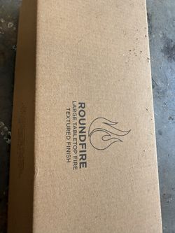 Brand New Tabletop Gas Fire Display 