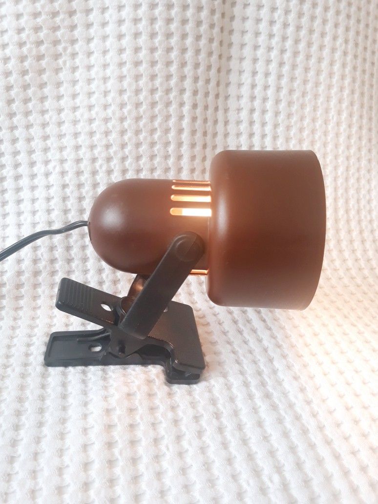 Vintage Gilbert Underwriters Laboratories Portable Lamp Issue V-4386 - Clip On