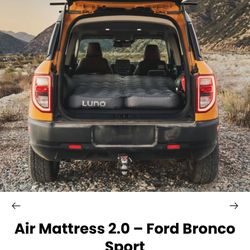Air Mattress  Bronco Sport Luno