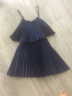 Dark blue dress xs