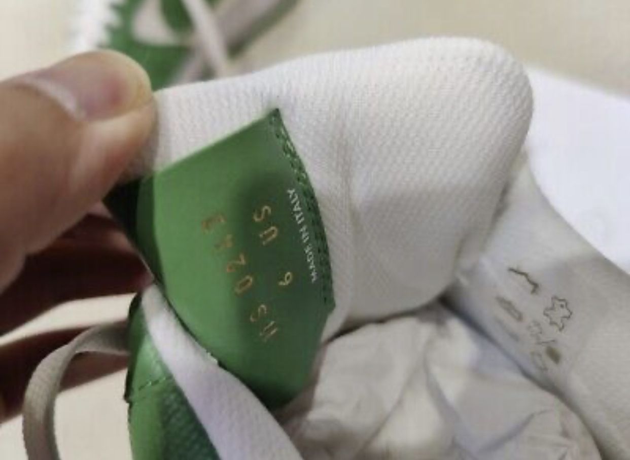 Nike Air Force 1 Low Light Green Louis Vuitton X Off White Men's shoes