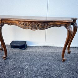 Vintage, Solid Wood Sofa Table