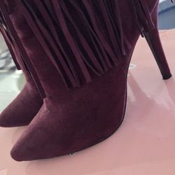 Plum Boots 6.5