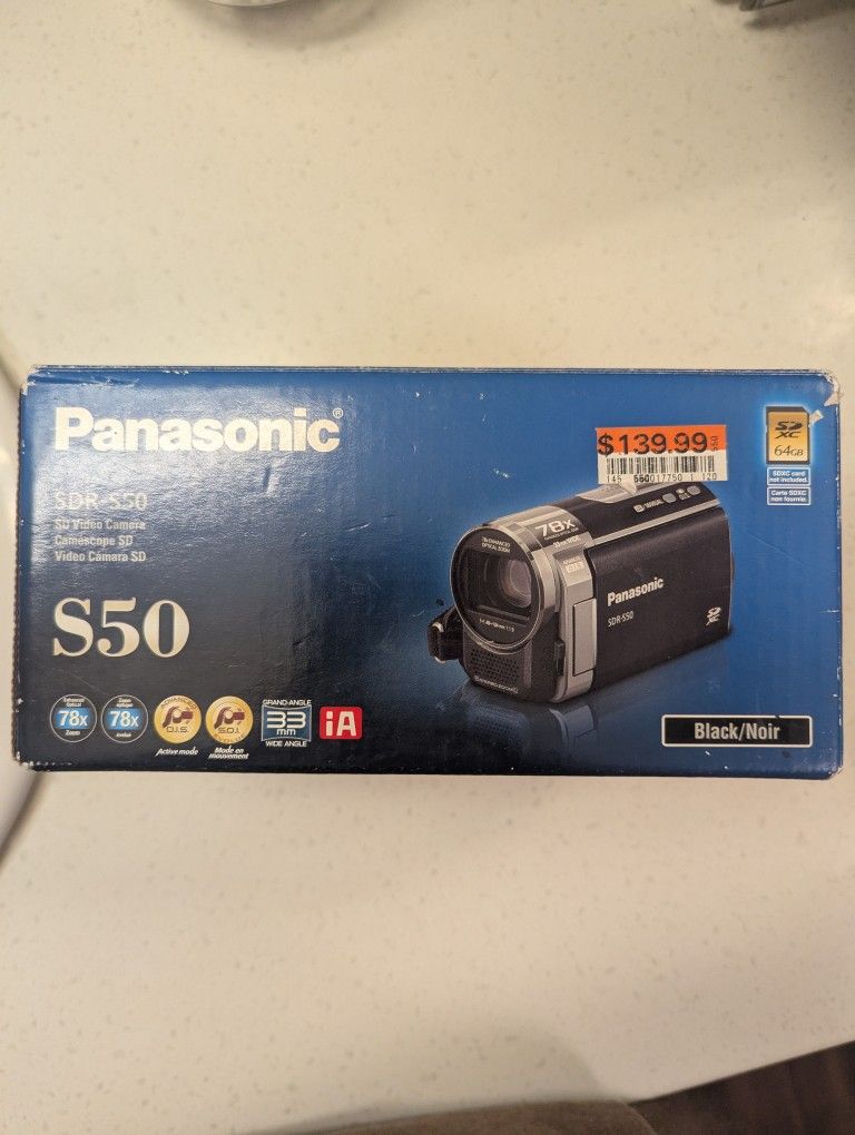 Panasonic S50 Camcorder