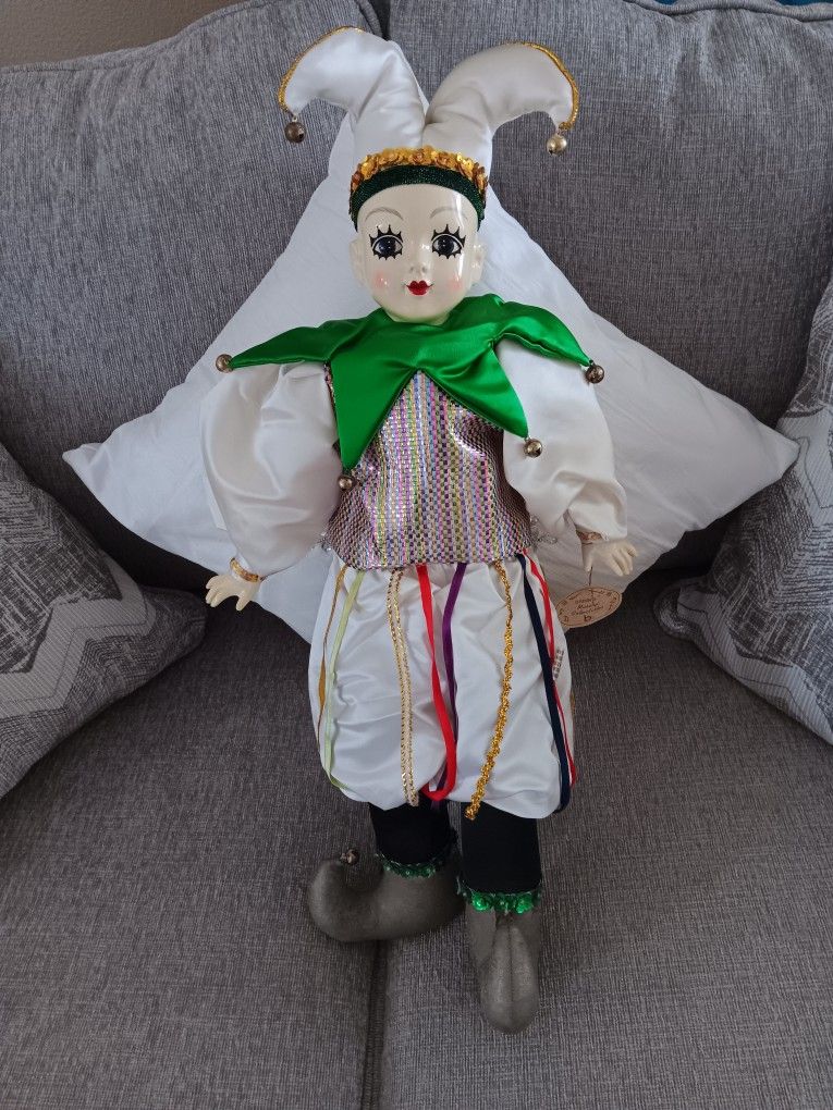 Vintage BRINNS Porcelain Clown