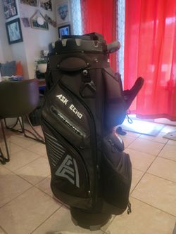 Ask echo T-lock golf cart bag.