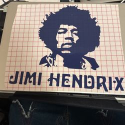 Jimi Decal Sticker 