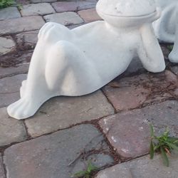 Concrete Frog