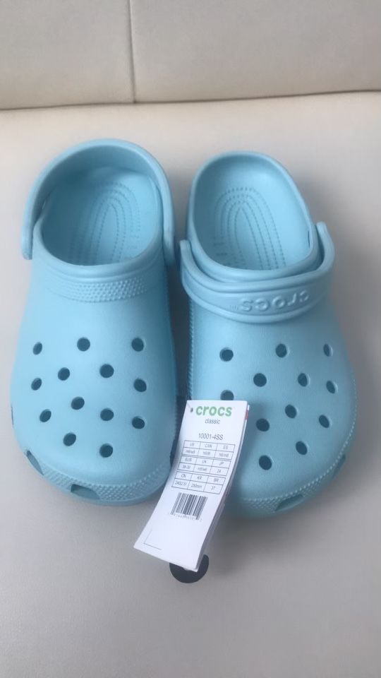 Light Blue Crocs