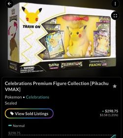 Celebrations Premium Figure Collection [Pikachu VMAX]