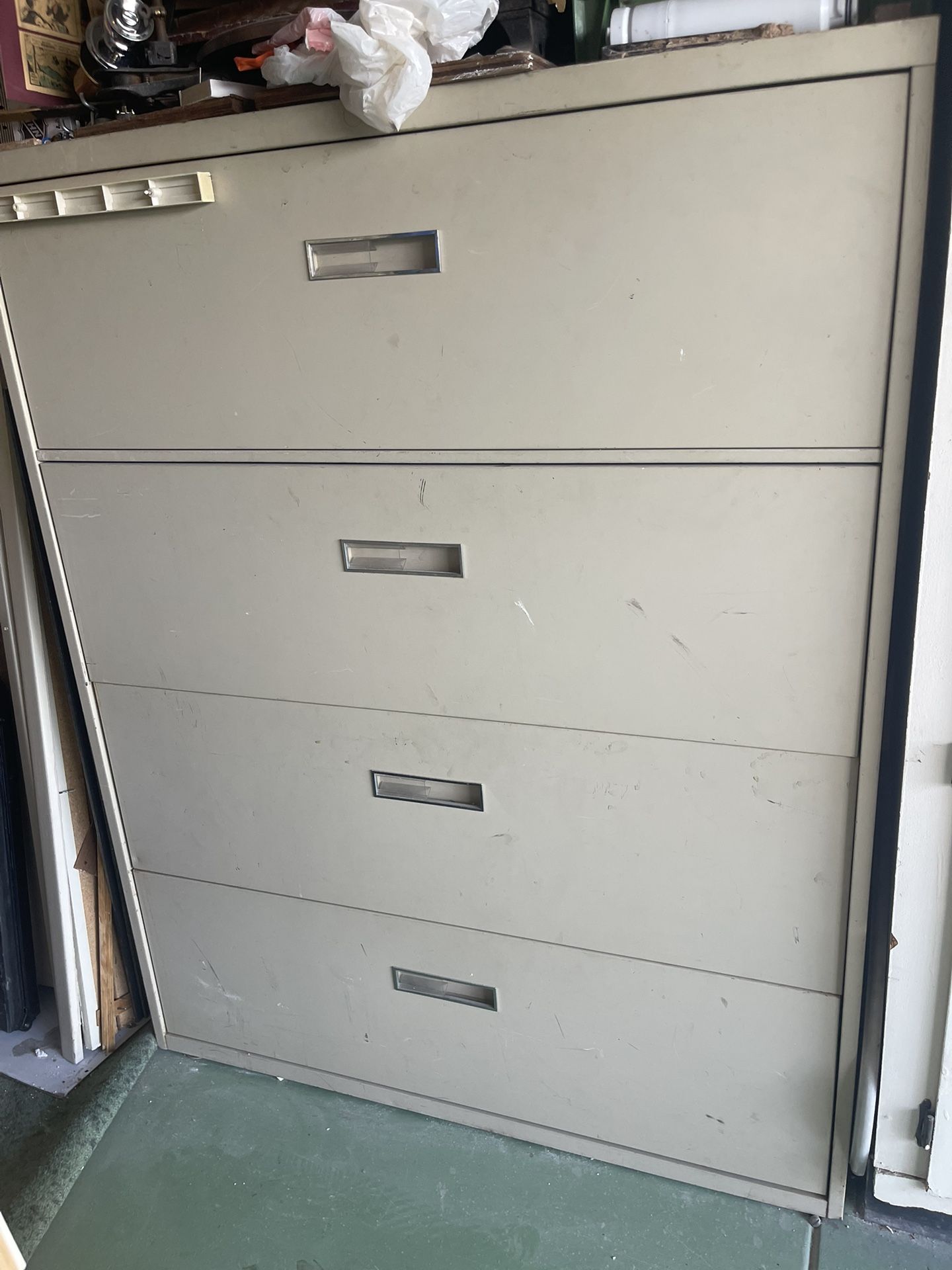 File Cabinet 4 Drawer Lateral 48”