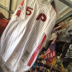 Cooperstown Collection Philadelphia Phillis Vintage Baseball Jersey Size 52