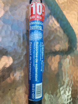 Garage Door Extension Spring 110 lbs / 50 kg