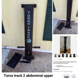 Torso Track 2 Abdominal Upper Body Exercise Training Machine 