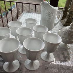 Milk Glass Collection