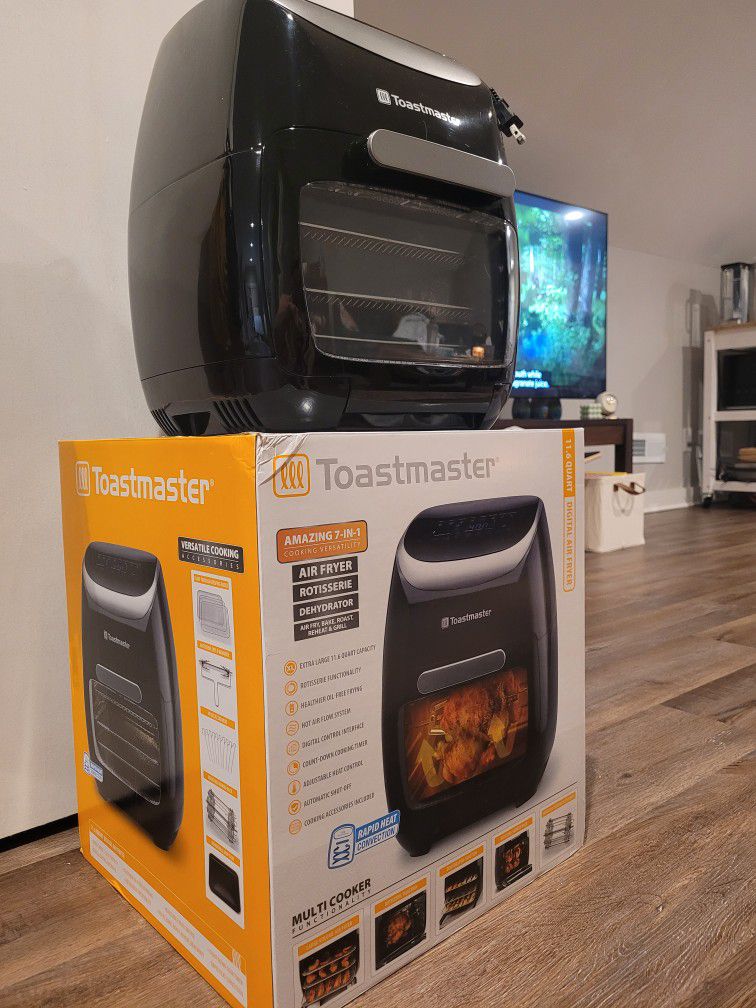 Toastmaster 7-in-1 Air Fryer 11.6 Qt Used Once for Sale in Columbus, OH -  OfferUp