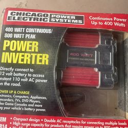 Power converter 400 W for lighter