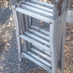 12. 5'Aluminium Folding Extension Ladder 