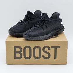 Authentic HQ4540 Adidas Yeezy Boost 350 V2 Onyx Black (Men's) Size 11 New In Box