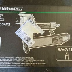 Metabo 16 -Gauge 7/16-in Medium crown Construction Pneumatic Stapler #3692