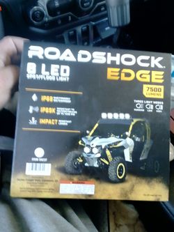 6 7500 Lumens Roadshock  LED Light kit