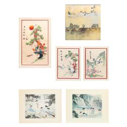6 Chinese Framed Art