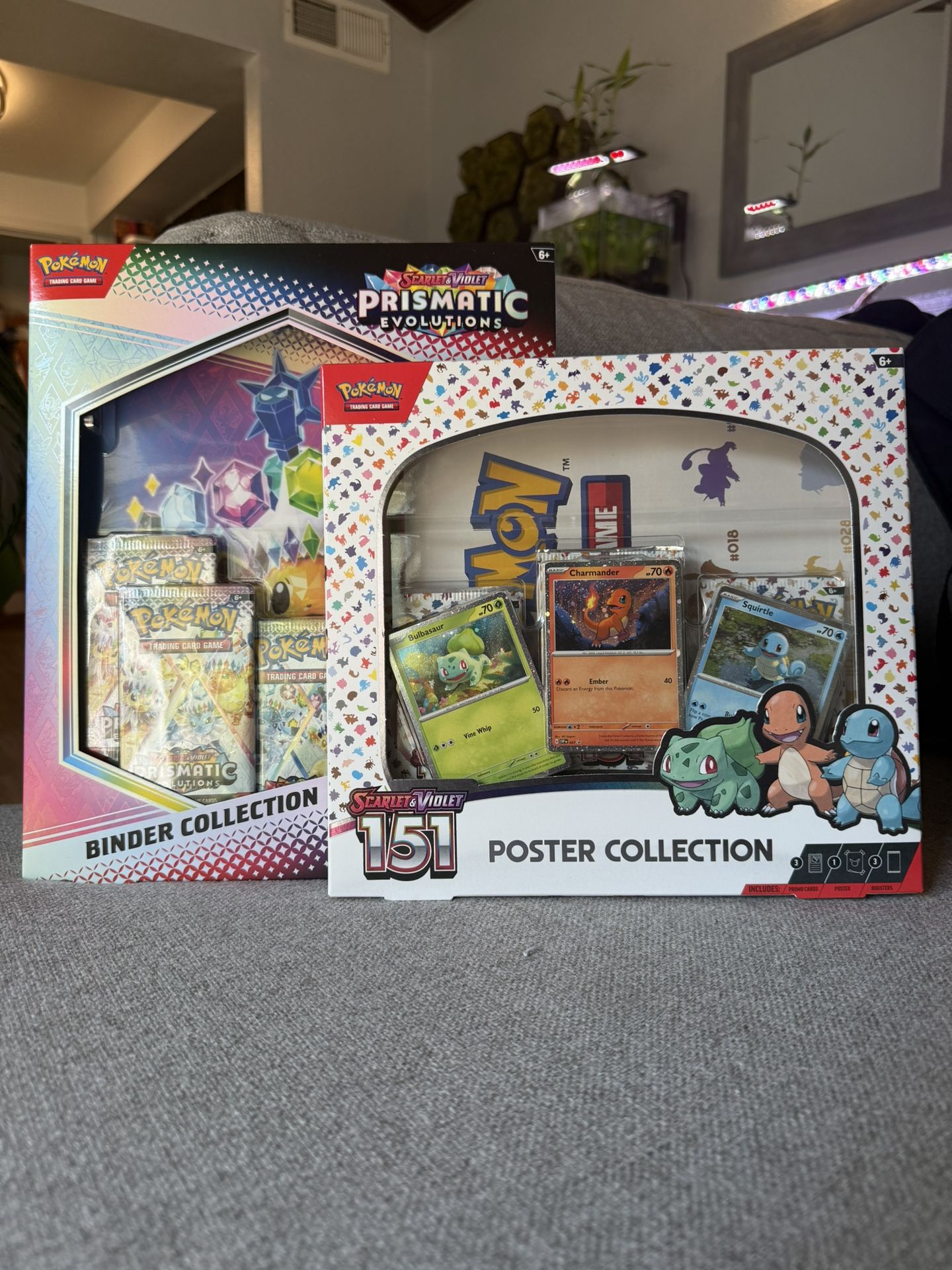 Pokemon 151 And Prismatic Binder Collection