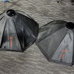 Raya 80 cm Octagonal Softboxes w/ Bowens Mount & Front Diffuser