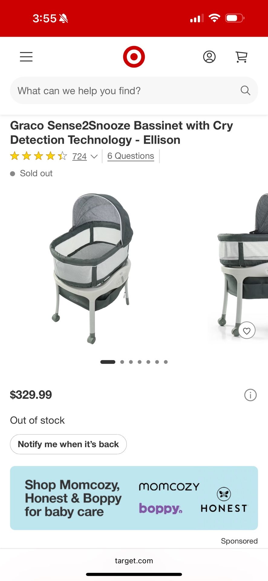 Graco Sleep2snooze Bassinet With Extra Sheets