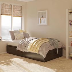 Twin bedframe w/Drawers