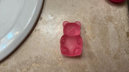 Pink needoh gummy bear