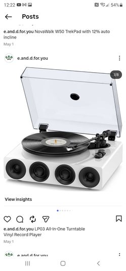LP03 All-In-One Turntable
Vinyl Record Player