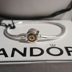 Pandora Authentic Brand New Sterling Silver King Of Glory Through The Canyon Story Bracelet 7 Inches 