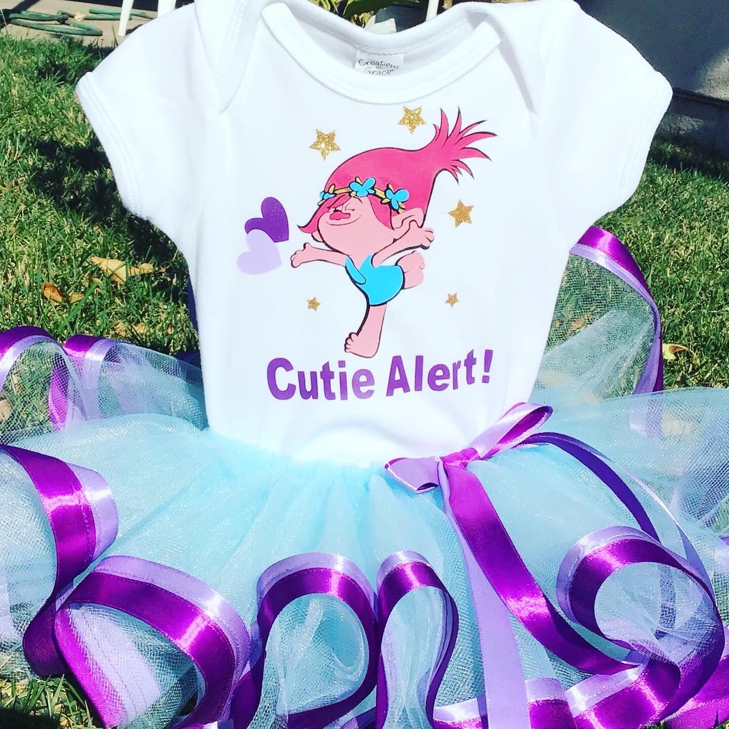 Trolls Inspired Tutu Outfit