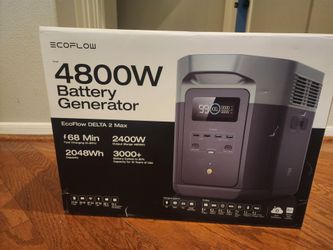 EcoFlow DELTA Max Portable Power Station – Brand New, Never Used – $800 OBO