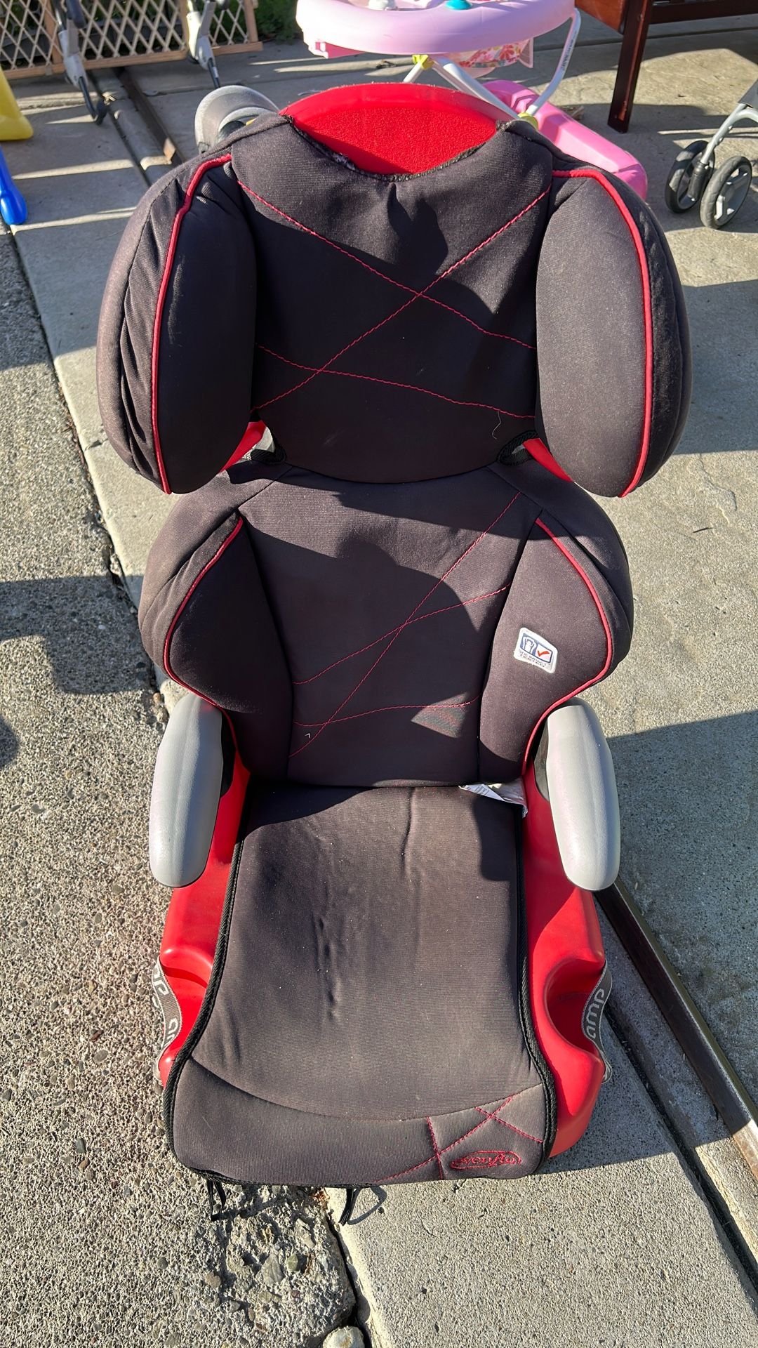 Evenflo Red Car seat Toddler