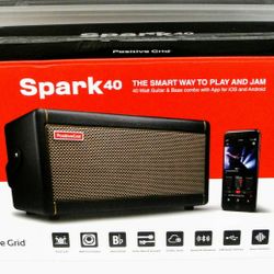 POSITIVE GRID SPARK 40 GUITAR AND BASS COMBO AMP 