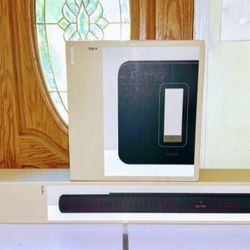 Sonos Arc Ultra Set With Sub 4 Black.  Brand New Sealed Boxes Plus Manufacture Warranty Included Too.